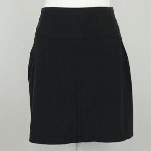 Royal Robbins Women's Size 4 Black Stretch Nylon High Rise Casual Skort